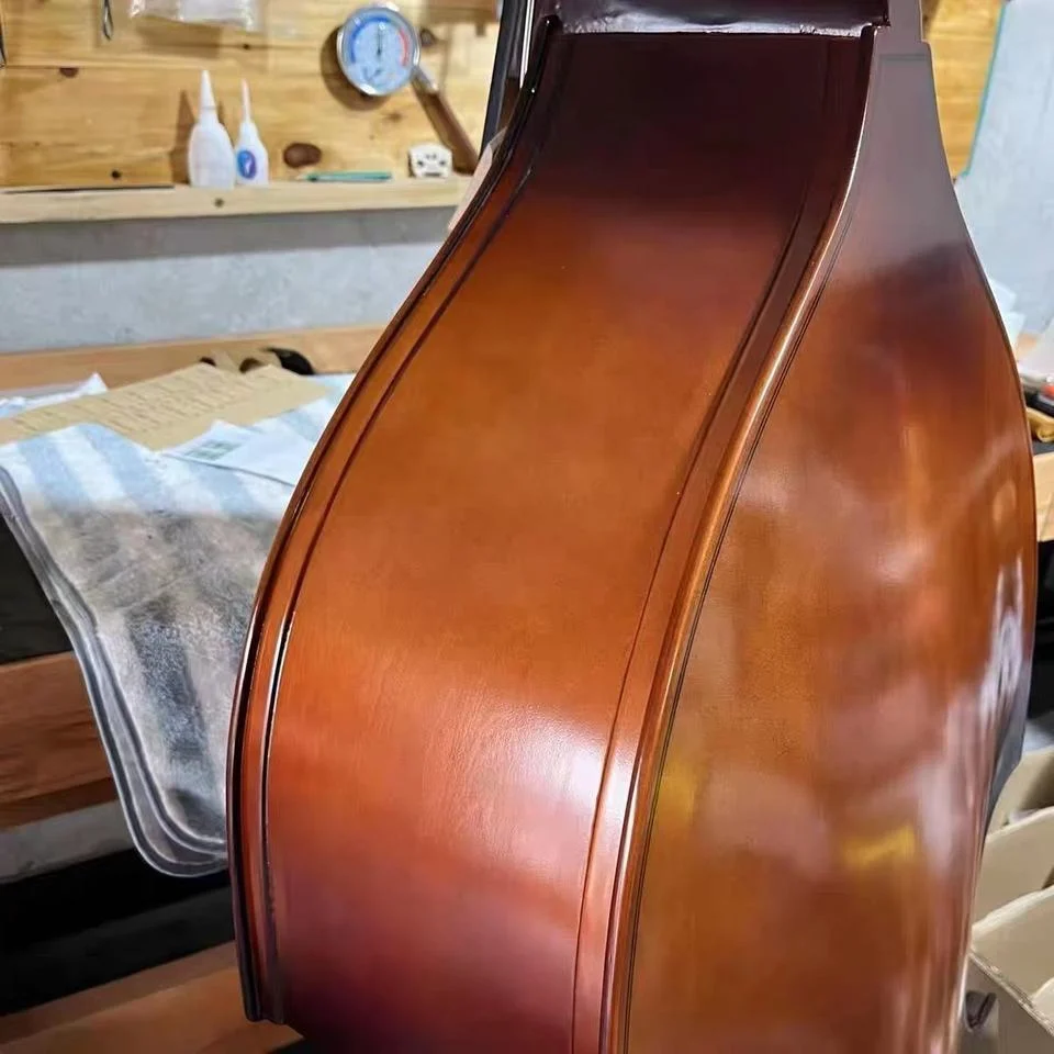 Laminated Hardwood Student Double Bass with Bow &amp; Bag