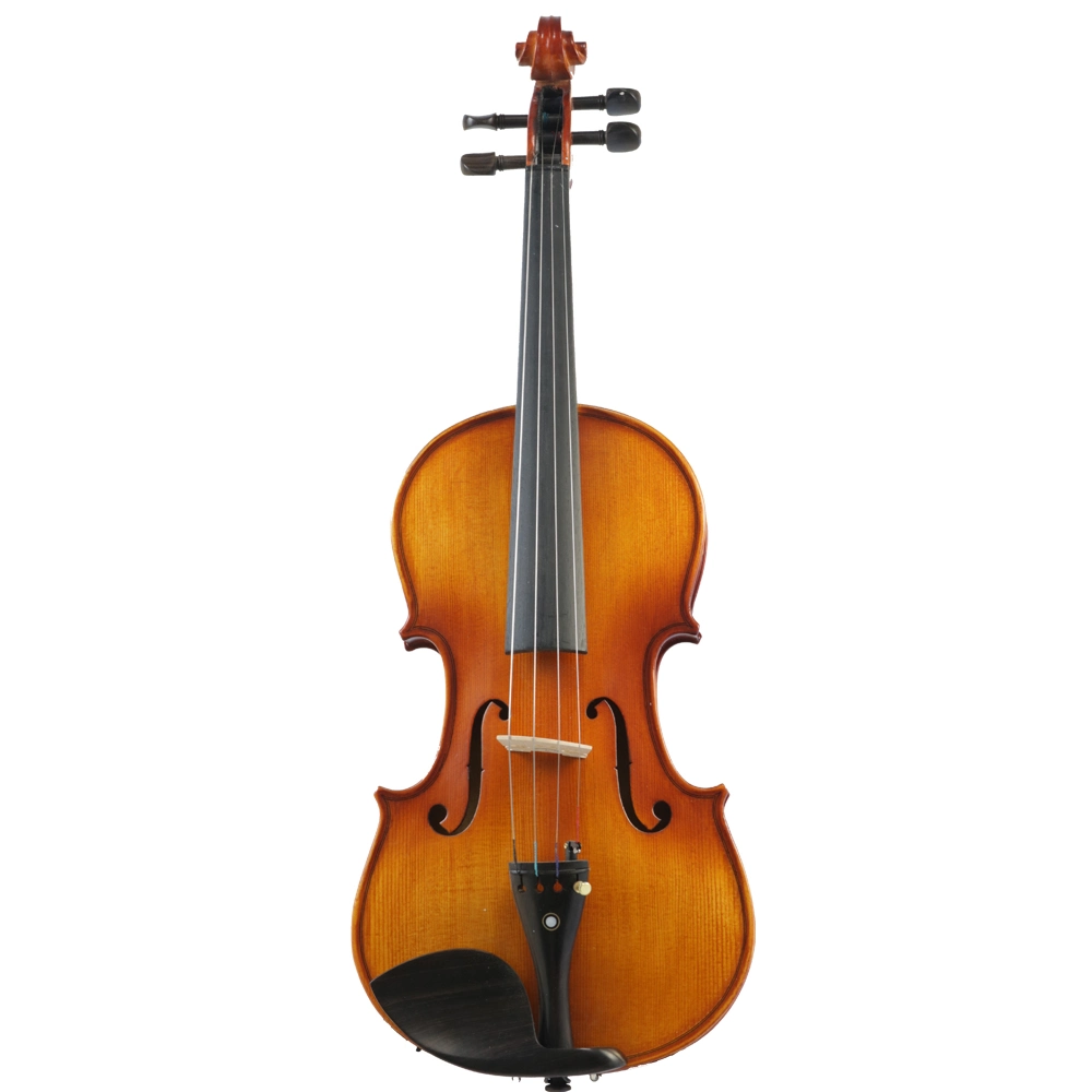 Professional Chinese Factory Handmade Antique Glossy and Matte Flame Violin